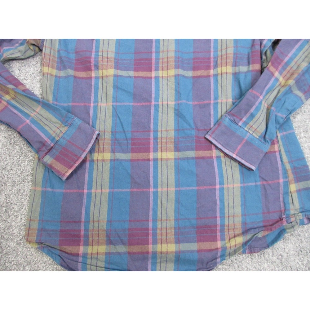 North Face Shirt Womens Small Plaid Button Up‎ Long Sleeve Outdoors Hiking Top - Picture 12 of 13